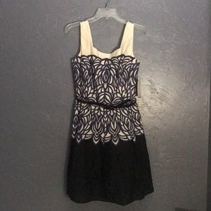Cece’s Blue and Black Dress Size 8 NWT